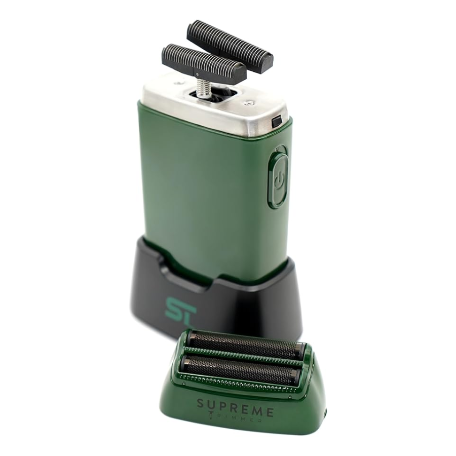 Supreme ST Foil & Blade for Crunch Shaver - Green