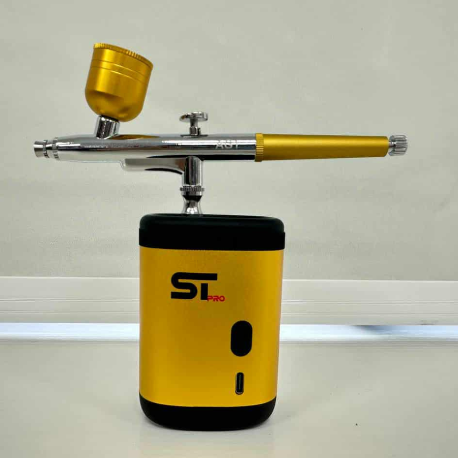 Supreme ST Airbrush Gun Kit - Gold