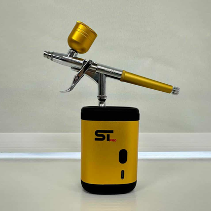 Supreme ST Airbrush Gun Kit - Gold