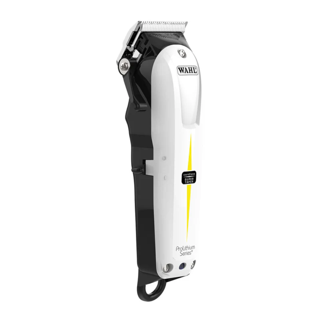 Wahl Super Taper Cordless Pro Lithium Clipper - White