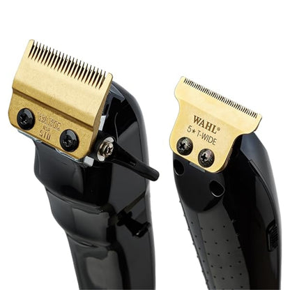 Wahl Cordless Barber Combo Black Magic Clip Clipper & Detailer Trimmer