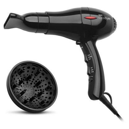 Wahl Supadryer Ionic Black – BarberCo - Main Image