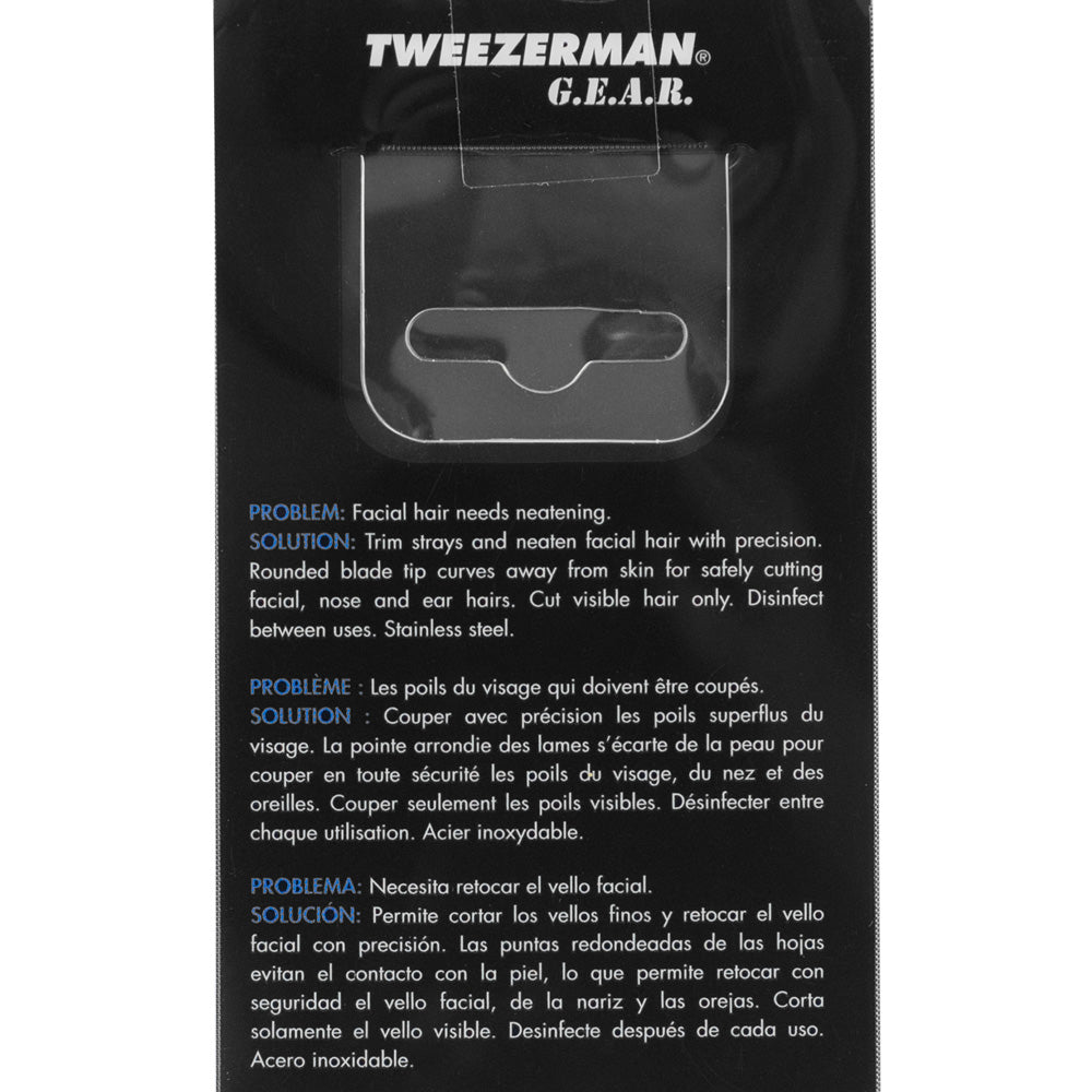 Tweezerman G.E.A.R Facial Hair Scissors 29021 - MG