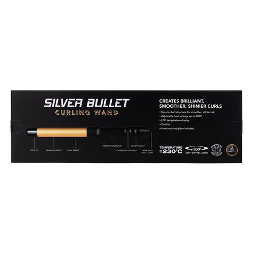 Silver Bullet Fastlane Ceramic Clipless Curling Iron - 25mm