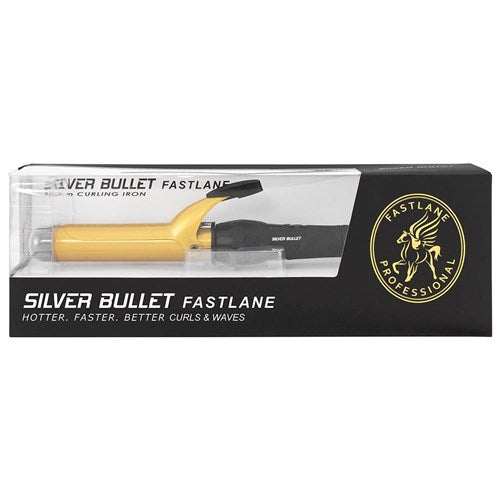 Silver Bullet Fastlane Ceramic Curling Iron Gold - 32mm