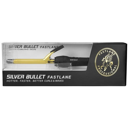 Silver Bullet Fastlane Ceramic Curling Iron Gold - 16mm