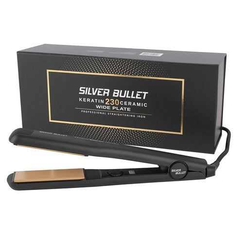 Silver bullet keratin 230 outlet ceramic wide plate straightener