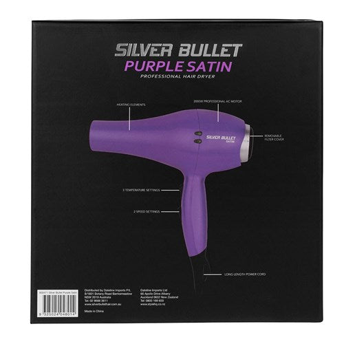 Silver Bullet Satin Dryer 2000w - Purple