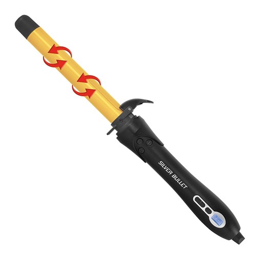 Silver Bullet Rotating Ceramic Curling Iron 1