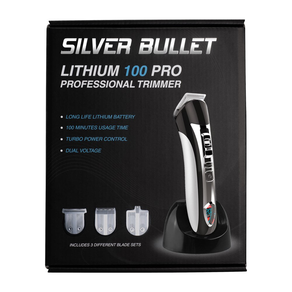 Silver Bullet Lithium Pro 100 Trimmer Silver
