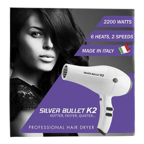 Silver Bullet K2 Dryer 2200w - White