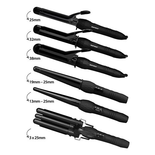 Silver Bullet City Chic Black Curling Iron - 32mm