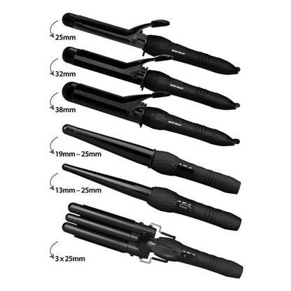 Silver Bullet City Chic Black Curling Iron - 25mm