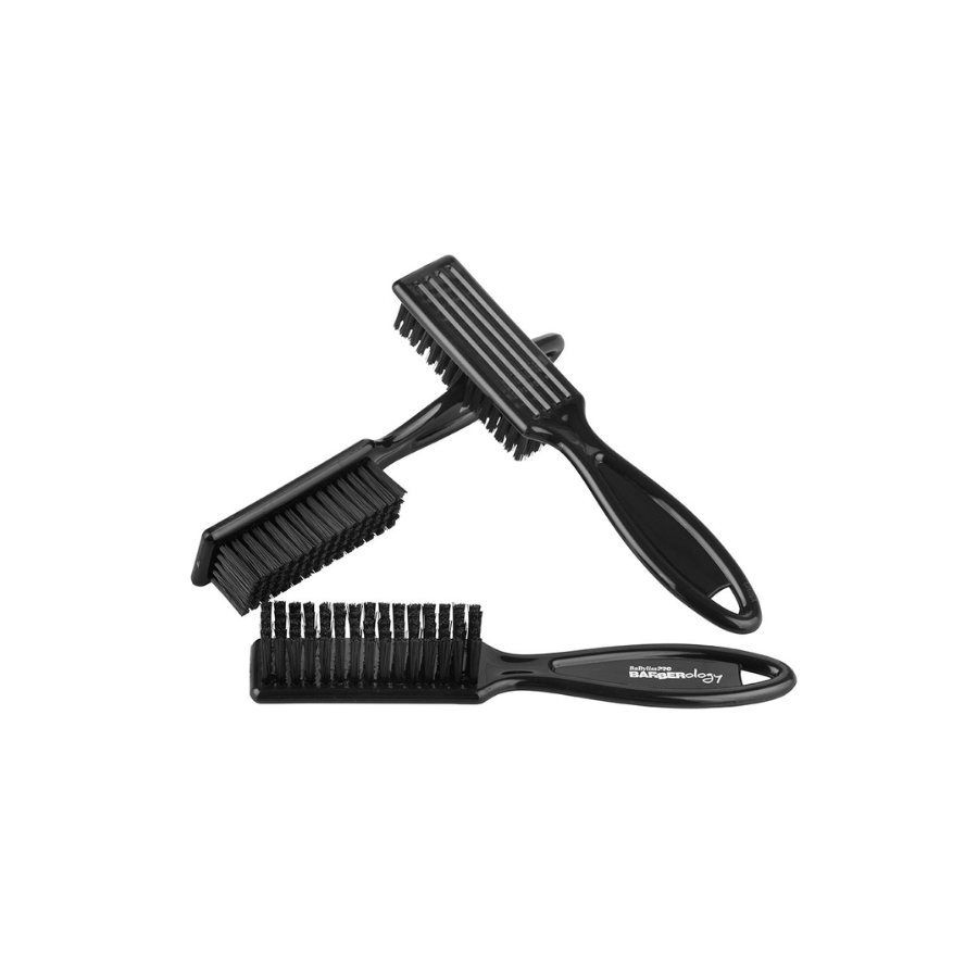 BaBylissPRO Barberology Fade Brush Black - 18pc Tub