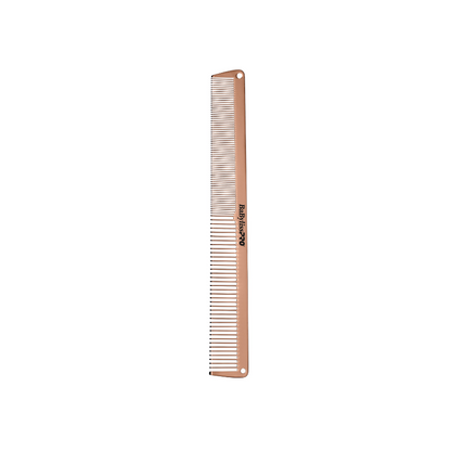 BaBylissPRO Barberology Metal Comb Set 2pc - Rose Gold