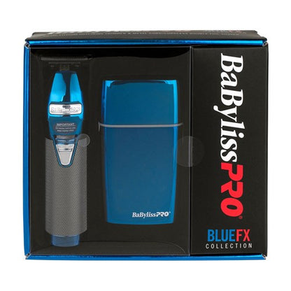 Babylisspro Bluefx Outliner Trimmer And Shaver Duo – BarberCo