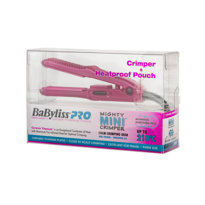 BaBylissPRO Mini Crimper - Pink
