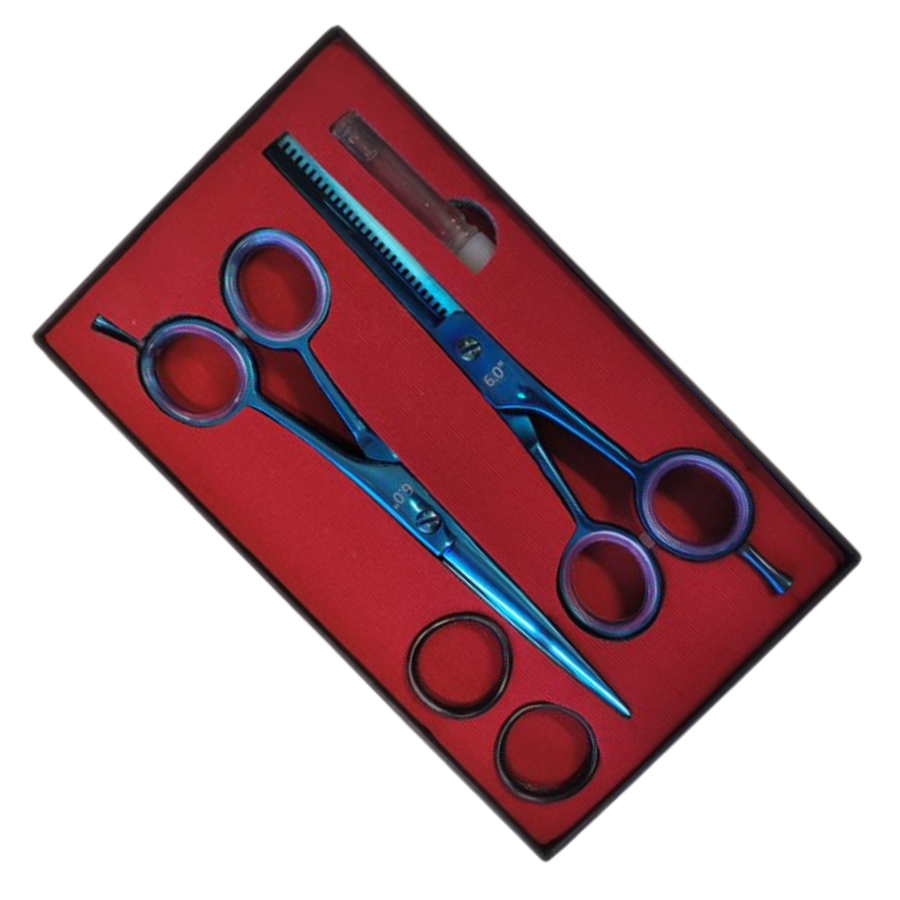 BarberCo Razor Edge High Carbon Scissor & Thinner Set