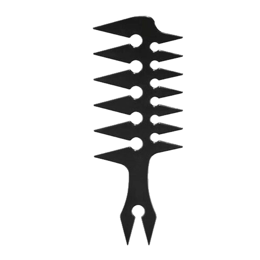 Barberco Wide Tooth Styling Comb Black