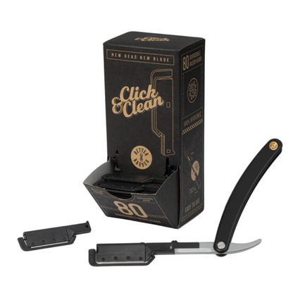 Better Barber Click & Clean Starter Kit - Black