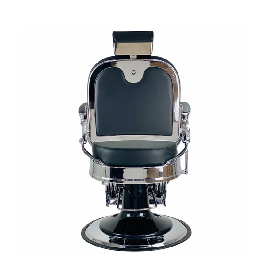 Havana Chrome Frame Black Upholstery