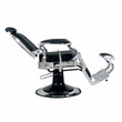 Havana Chrome Frame Black Upholstery