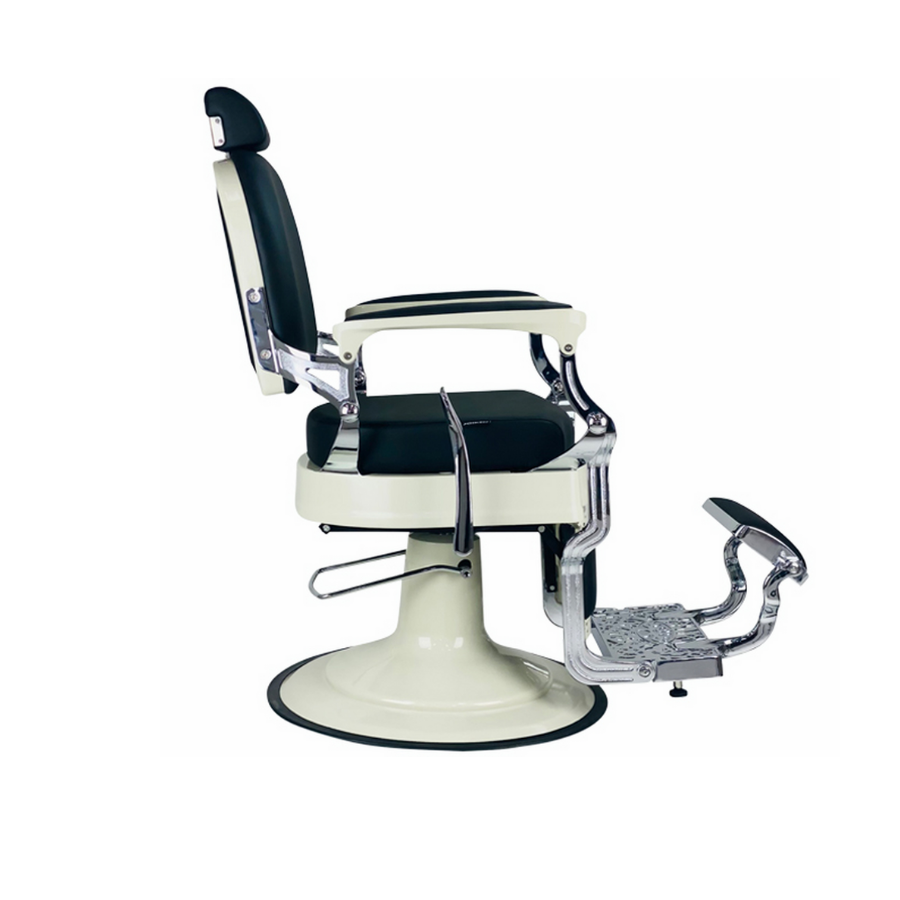 Havana White Frame Black Upholstery