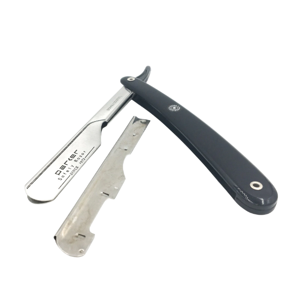 Parker Ptb Barber/straight Razor Black Handle