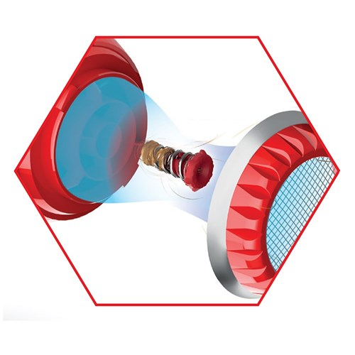 Parlux Alyon Air Ionizer Tech Hair Dryer 2250w - Red