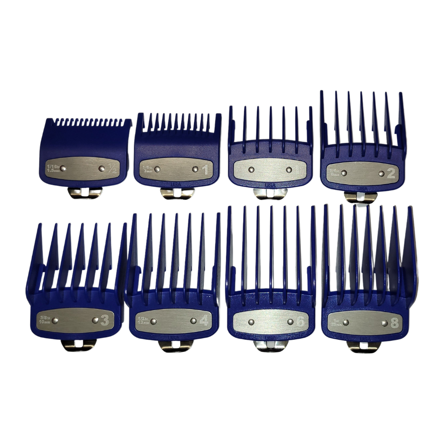 Premium 8-Piece Clipper Attachment Set – BarberCo