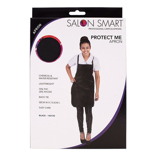 Salon Smart Protect Me Protective Apron - Black