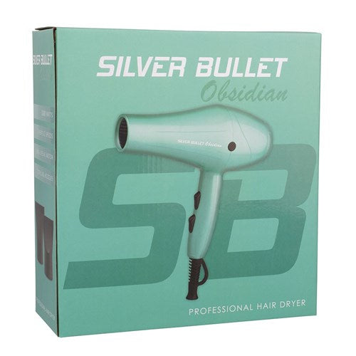 Silver Bullet Obsidian Hair Dryer - Aqua