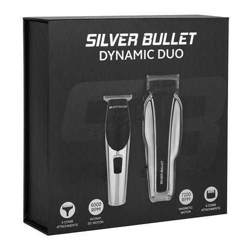 Silver Bullet Dynamic Duo Clipper And Trimmer - Corded