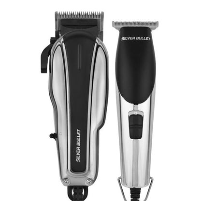 Silver Bullet Dynamic Duo Clipper And Trimmer - Corded