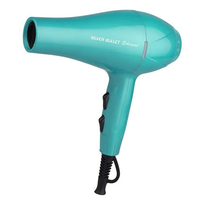 Silver Bullet Ethereal Hair Dryer - Aqua Turquoise Blue