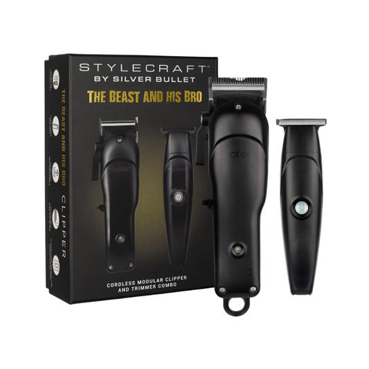 StyleCraft By Silver Bullet The Beast and His Bro Clipper & Trimmer Duo Combo
