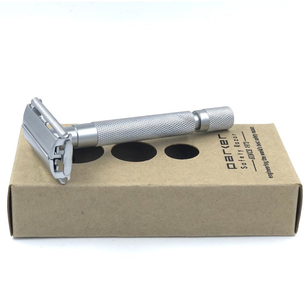 Parker 74r Safety Razor Satin Silver