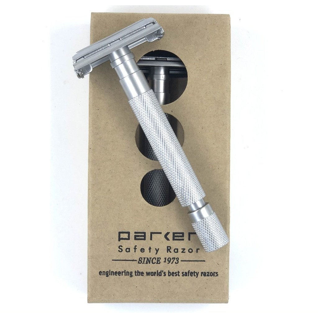 Parker 74r Safety Razor Satin Silver
