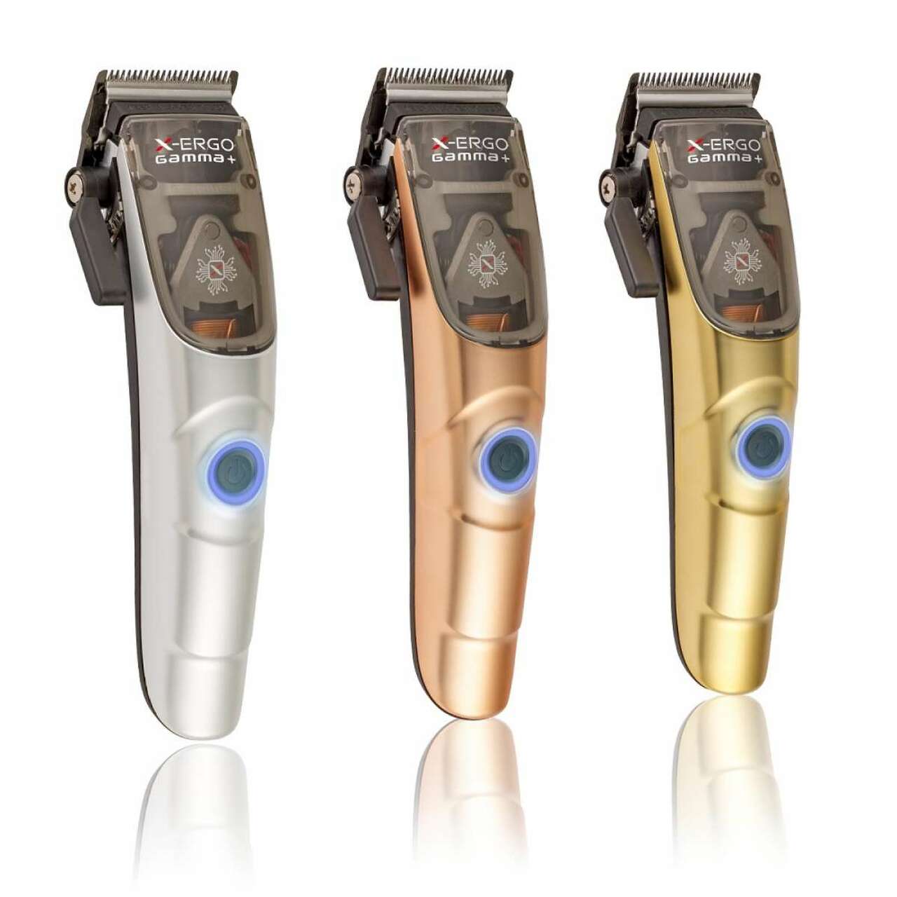 Gamma + X-Ergo Clipper, Trimmer, Shaver Trio