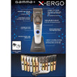 Gamma + X-Ergo Clipper, Trimmer, Shaver Trio