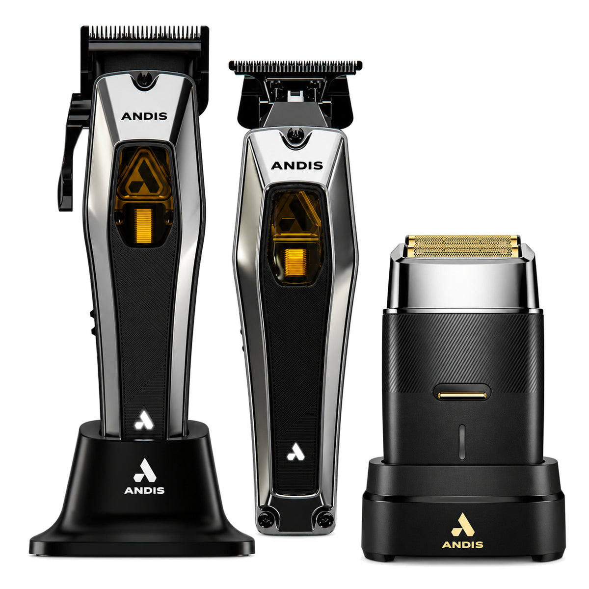 Andis Recon Clipper & Trimmer Duo + FREE TS-3 Shaver Bundle