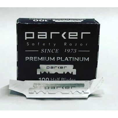 Parker Premium Platinum Half Blades 100 Pack