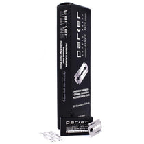 Parker Premium Platinum Double Edge Safety Razor Blades - 100 Blade Pack
