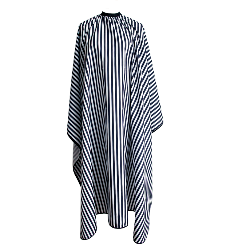 Barberco Adult Cape - Black And White