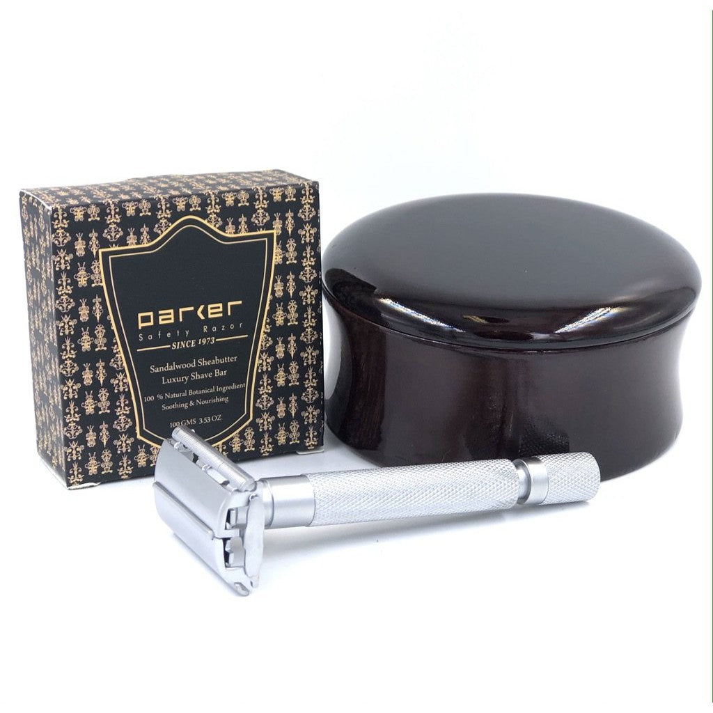 Parker 74r Safety Razor Satin Silver