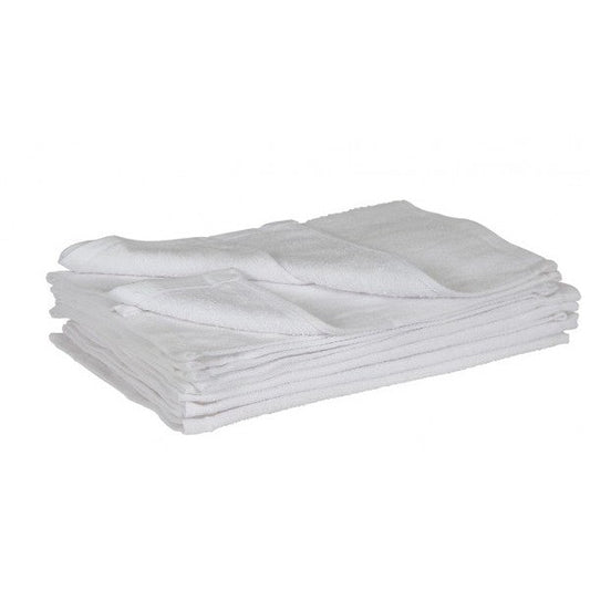 Face/neck Towels - White